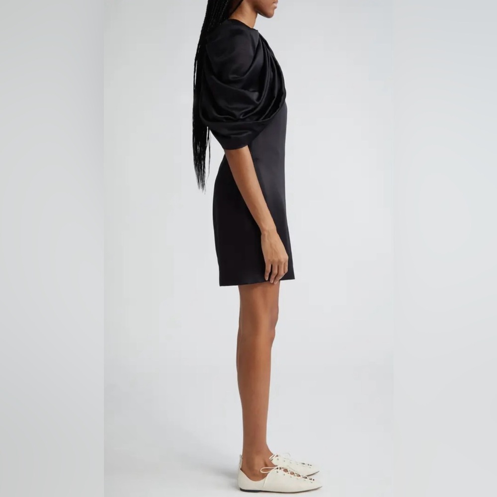 Stella McCartney NWT Draped Satin Minidress - Picture 4 of 7